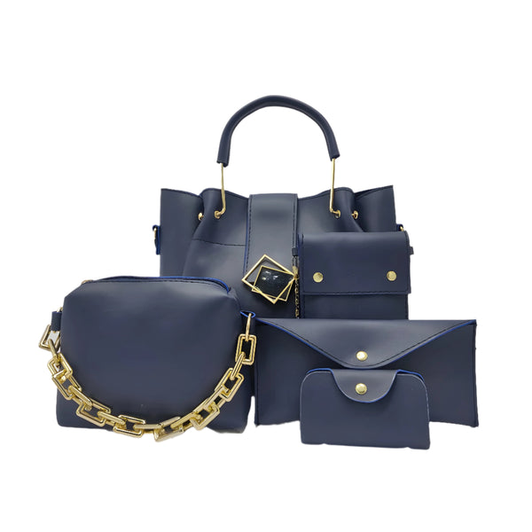 Women Faux Leather Bag set